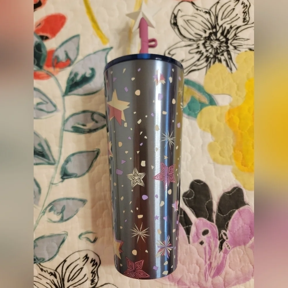 NWT 2023 Holiday Stars Stainless Steel Venti Tumbler Cup